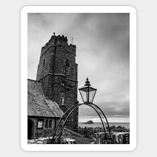 St. Werburgh's Church Wembury Sticker